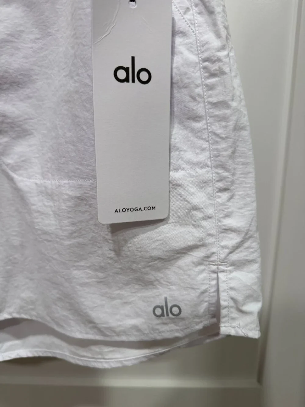 Alo ALumni Shorts - White